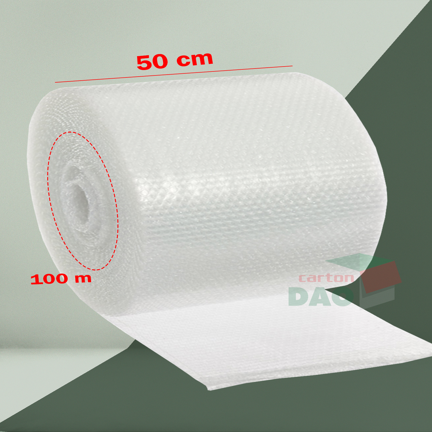 Cuộn xốp hơi bọc hàng 50cm x 100m chống sốc